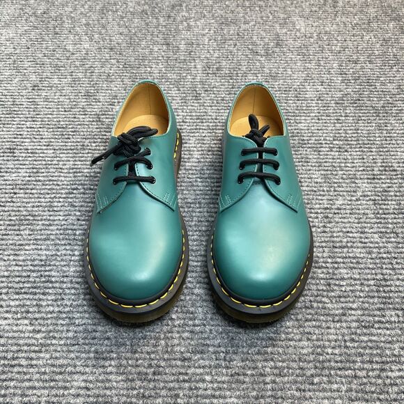 Dr. Martens 1461 Smooth Teal Green Oxford Shoes Men Size 6 / Women 7 - 31009 NEW main image 8